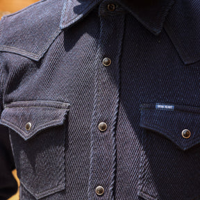 Iron Heart IHSH-208-IND Kersey Western Shirt Indigo