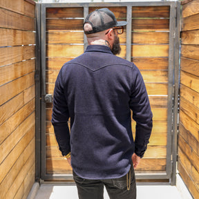 Iron Heart IHSH-208-IND Kersey Western Shirt Indigo