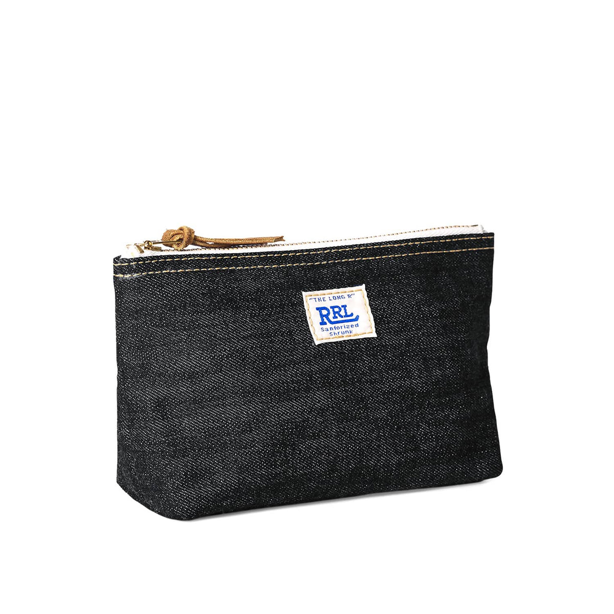 RRL Indigo Denim Pouch