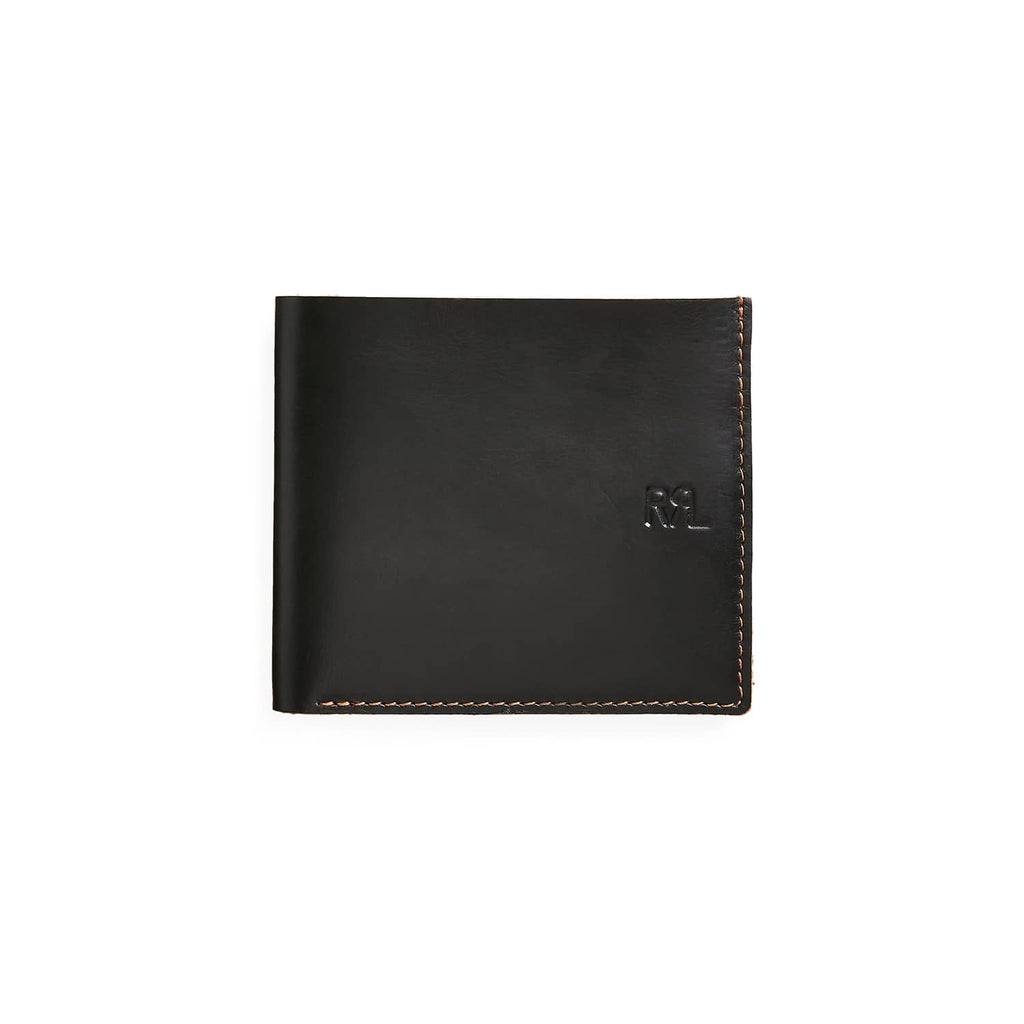 RRL Leather Chain Wallet Dark Brown