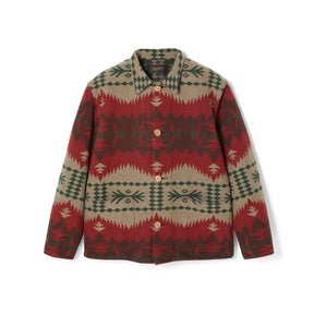 Stevenson Overall Co. Lone Wolf Chore Jacket Gray Jacquard