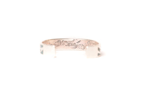 Mt. Hill Silver Chipped Inlaid Turquoise Thunderbolt Cuff