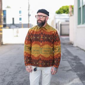 Stevenson Overall Co. Lone Wolf Chore Jacket Mustard FINAL SALE