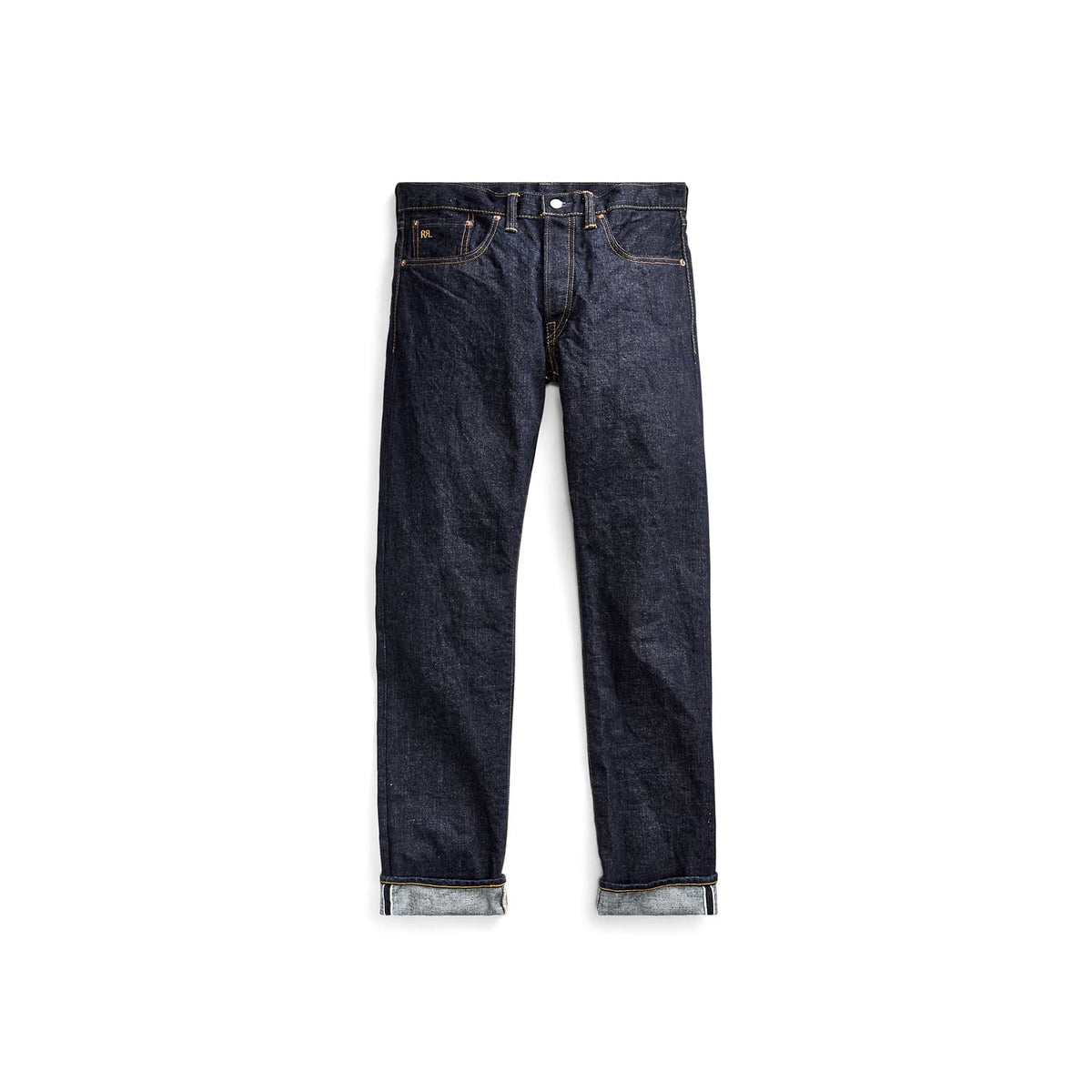 RRL Slim Fit Selvedge Jean Indigo Rinse