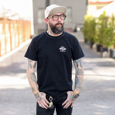 The Flat Head FN-THC-026 T-Shirt Platter Black FINAL SALE