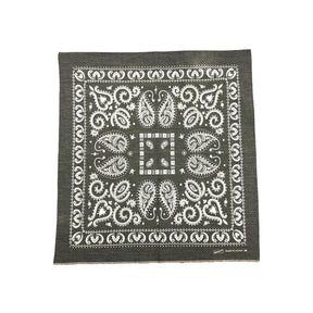Anonymous Ism Vintage Selvedge Cloth Bandana Black