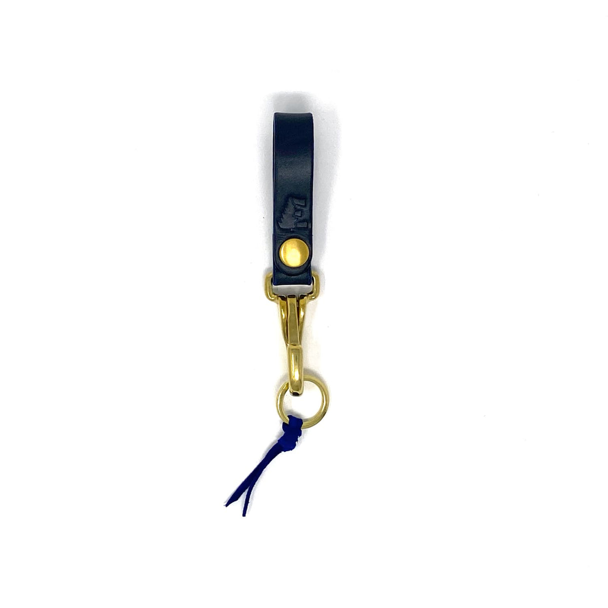 Iron Heart W-8 Large Key Clip with Swivel and Rings Brass