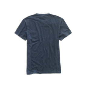 RRL Indigo Cotton Crewneck T-Shirt