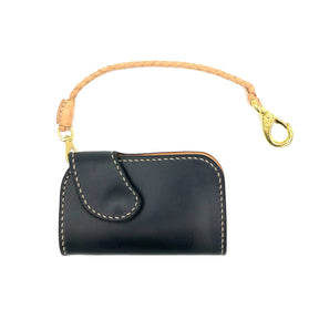 Ewing Dry Goods EDG x SOP Gentleman's Billfold Black Chromexcel