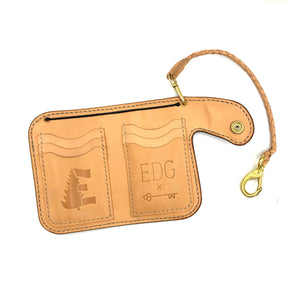 Ewing Dry Goods EDG x SOP Gentleman's Billfold Black Chromexcel