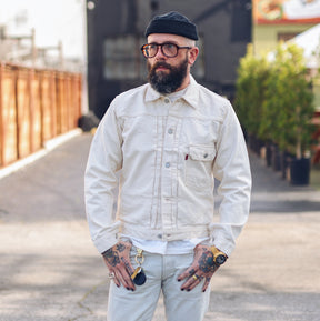 Full Count 2107EC Type I Denim Jacket Ecru