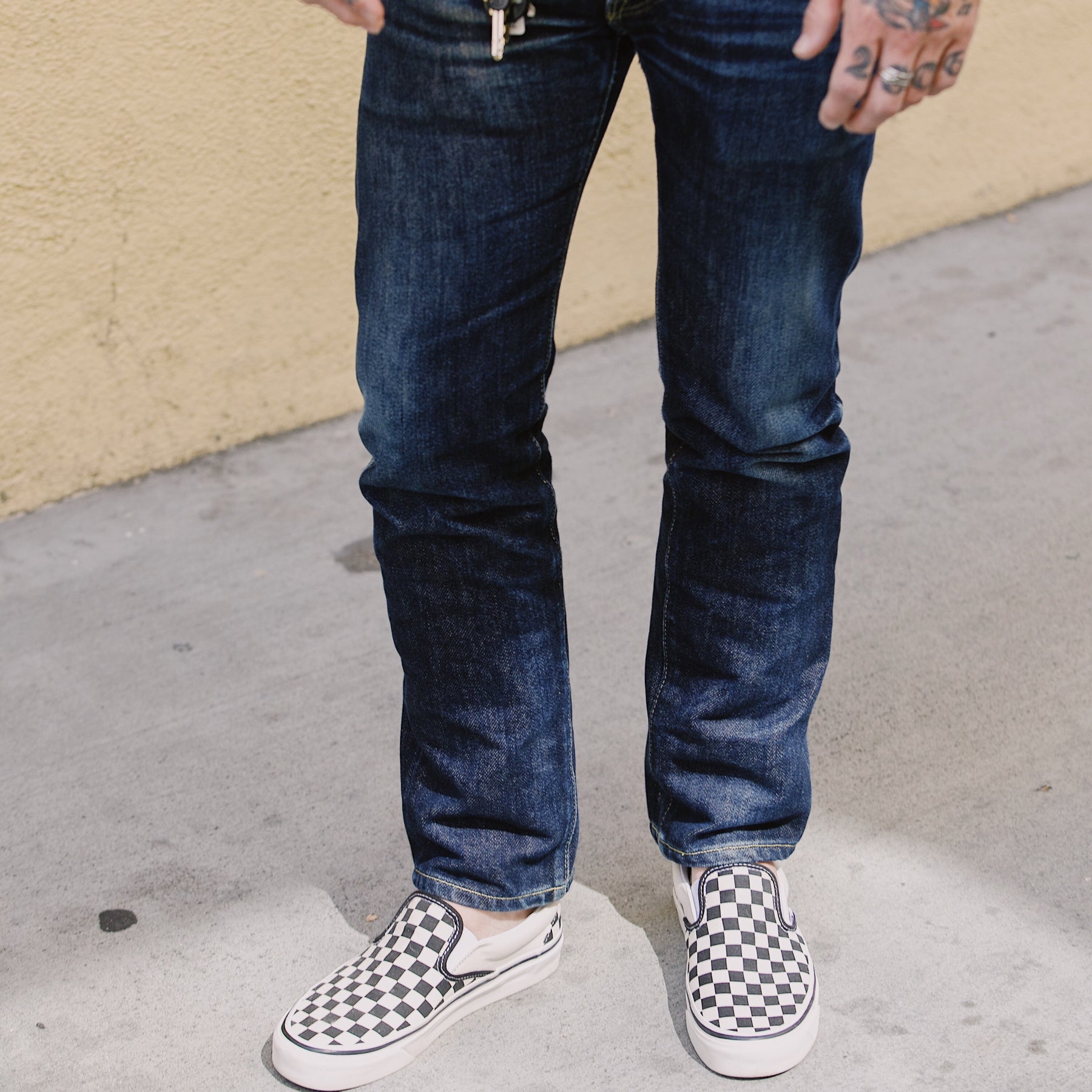 Iron Heart IH-777S-21 21oz Super Slim Tapered Jean Indigo