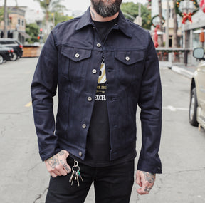 3sixteen Type 3S Shadow Selvedge Denim Jacket PRE-OWNED FINAL SALE