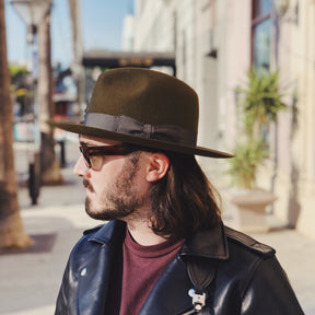 H.W. Dog & Co. Front-H Soft Hat Olive