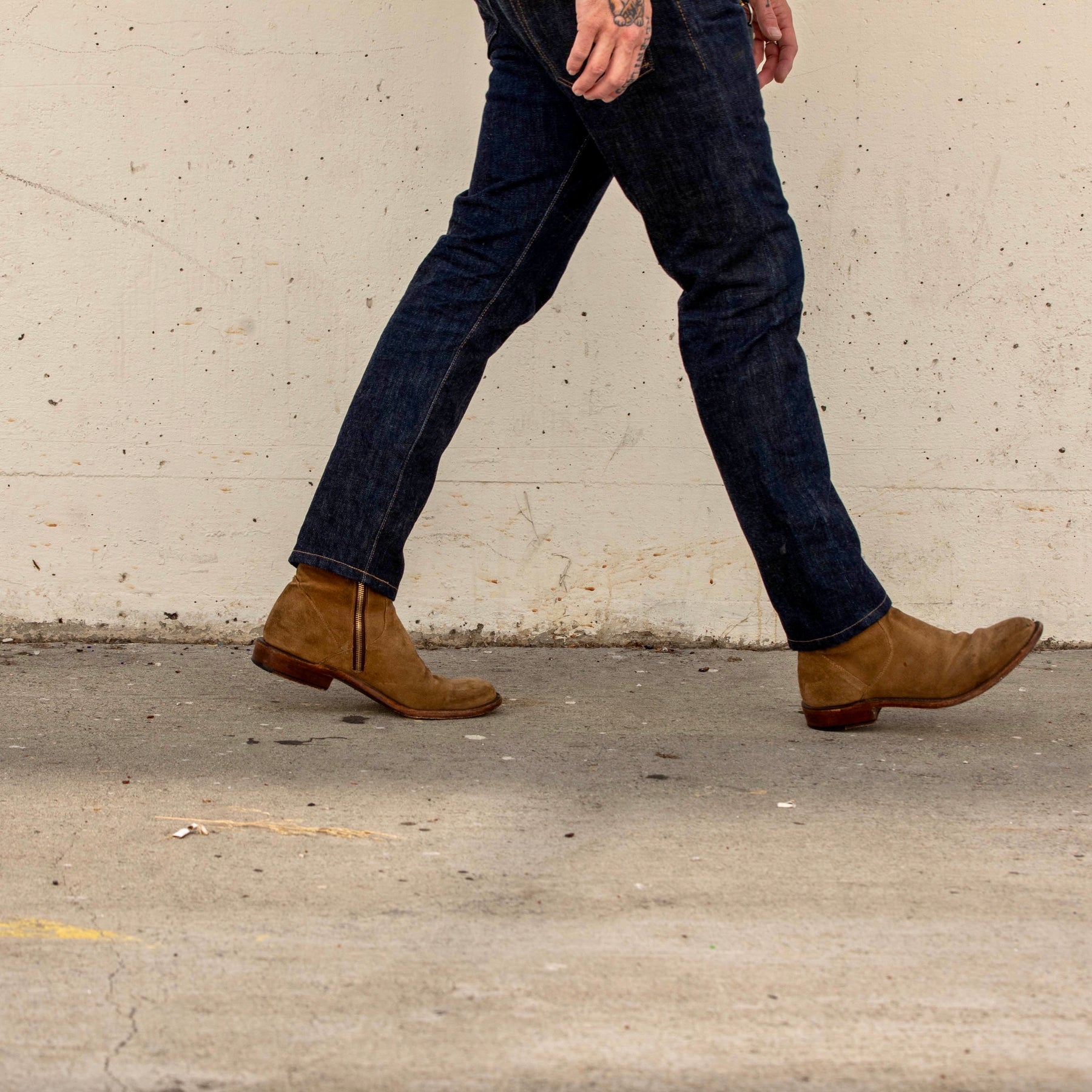 RRL Slim Fit Selvedge Jean Indigo Rinse