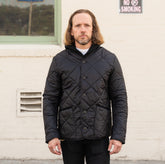 Barbour Liddesdale Cardigan Quilted Jacket Black