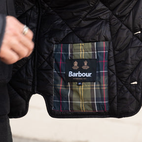Barbour Liddesdale Cardigan Quilted Jacket Black