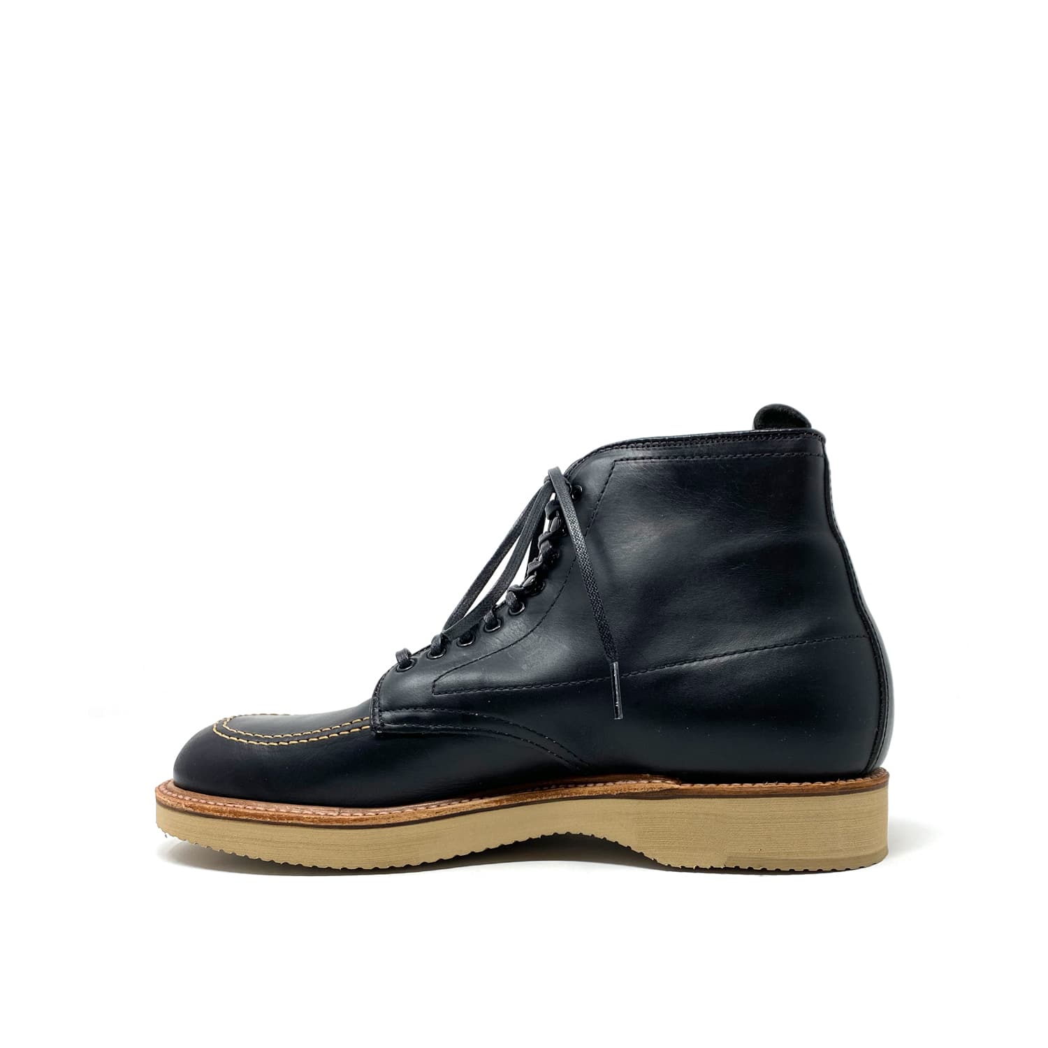 Alden x Snake Oil Provisions "NoMad" Indy Boot Black Chromexcel