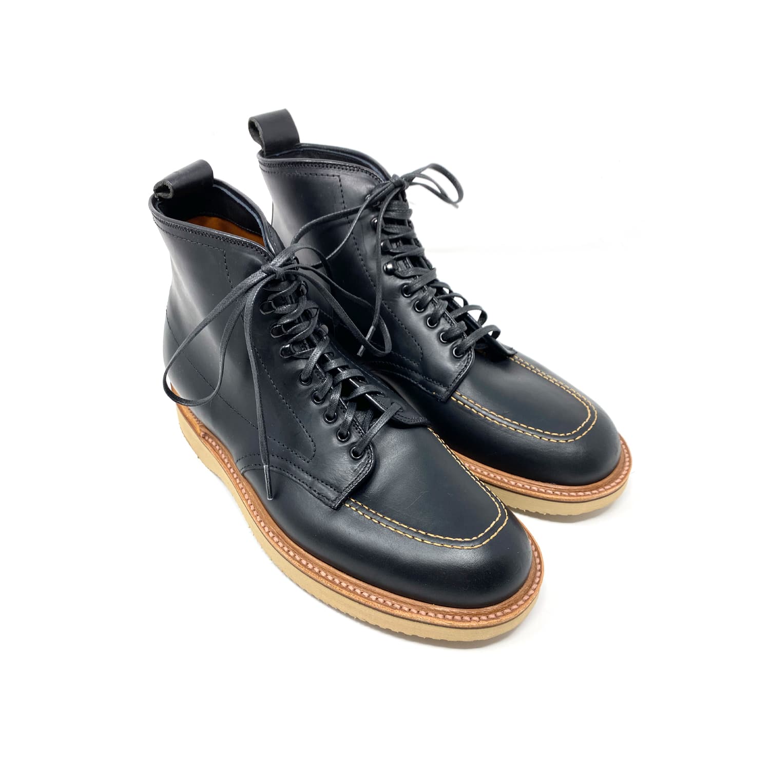 Alden x Snake Oil Provisions "NoMad" Indy Boot Black Chromexcel