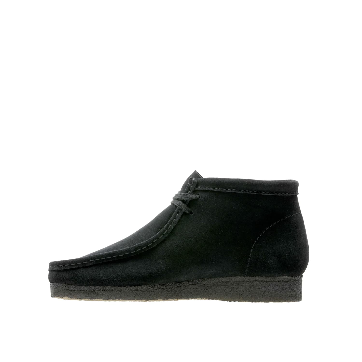 Clarks Originals Wallabee Boot Black Suede